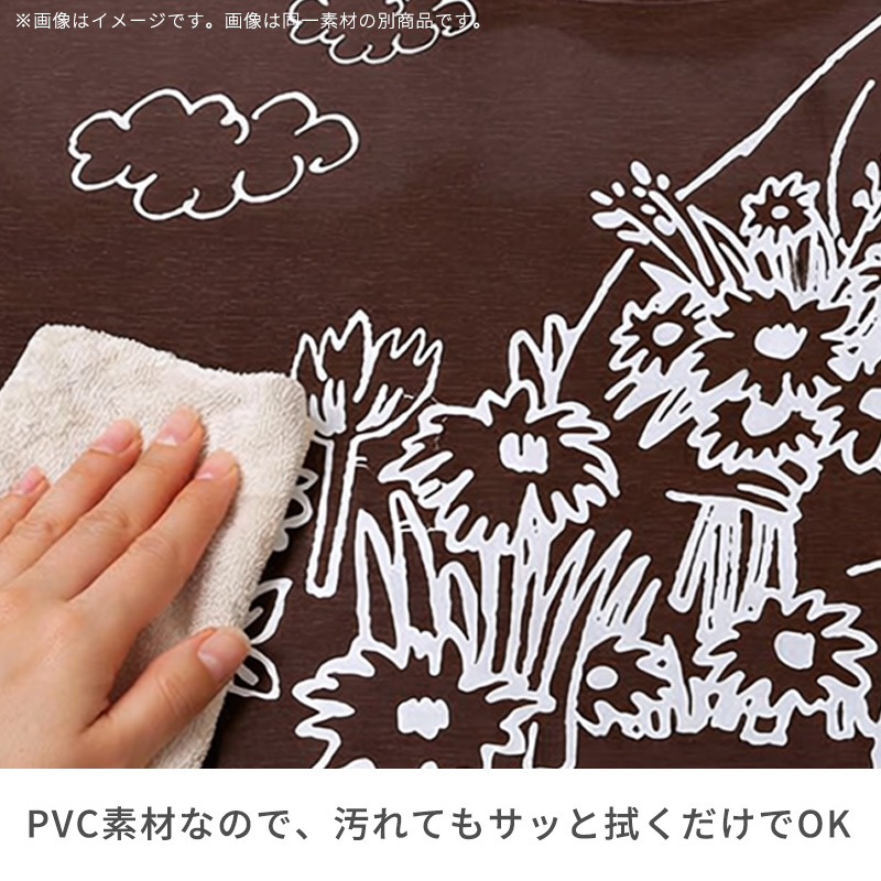 キッチンマット拭ける透明クリアサンリオムーミン