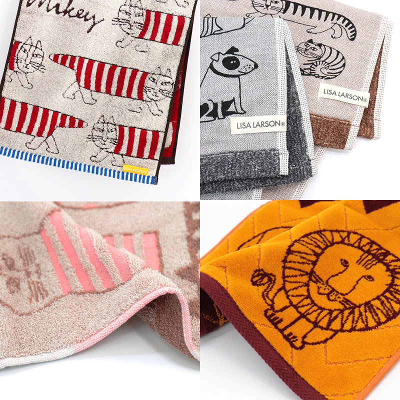 リサラーソン フェイスタオル タオル 北欧 お...の詳細画像5