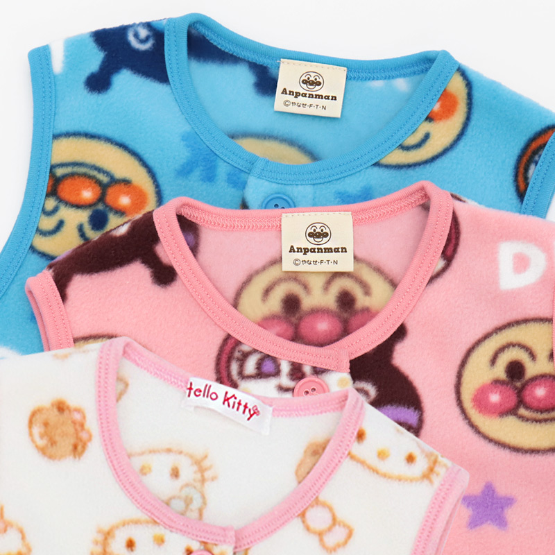 アンパンマンキティフリースベストスリーパー