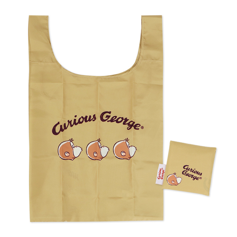 エコバッグ レジ袋 おさるのジョージ 折りたたみ コンパクト マチ おしゃれ かわいい エコバック 買い物袋 メール便発送可 35 928 ミ エストン 通販 Yahoo ショッピング