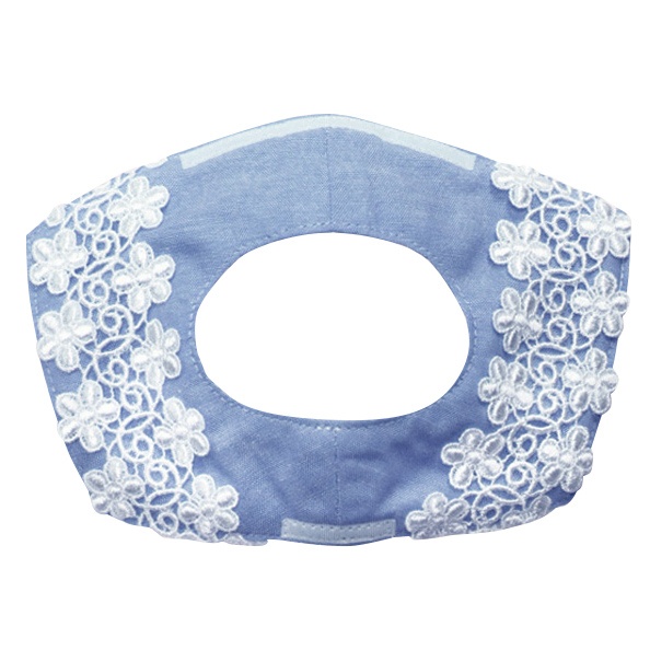 マスクインナー マスクカバー 日本製 綿100％ レース 不織布 マスク カバー レディース 呼吸 息がしやすい 洗える ずれない 肌にやさしい 穴あき /送料無料｜me-eston｜02