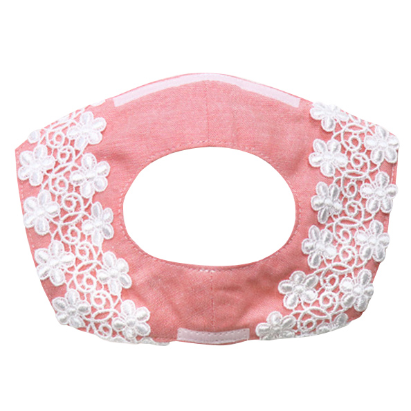 マスクインナー マスクカバー 日本製 綿100％ レース 不織布 マスク カバー レディース 呼吸 息がしやすい 洗える ずれない 肌にやさしい 穴あき /送料無料｜me-eston｜03