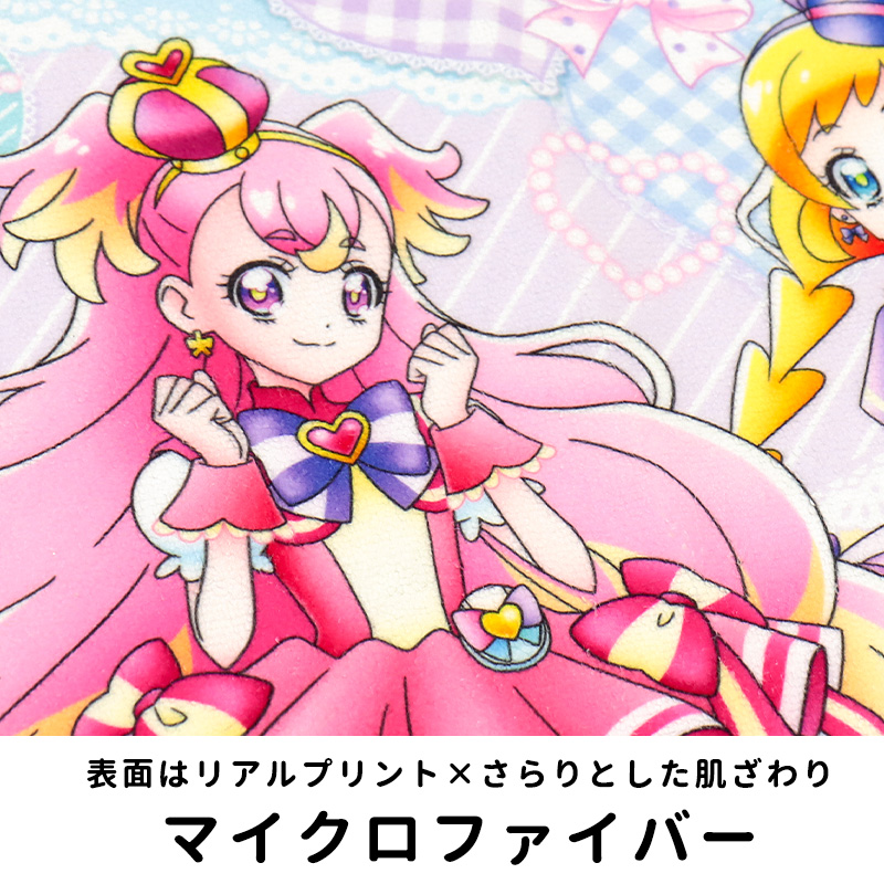 バスタオル ミニバスタオル わんだふるぷりきゅあ ブンブンジャー プリキュア キャラクター 小さめ 綿 キッズ 子供 男の子 女の子 幼稚園 保育園  /メール便可