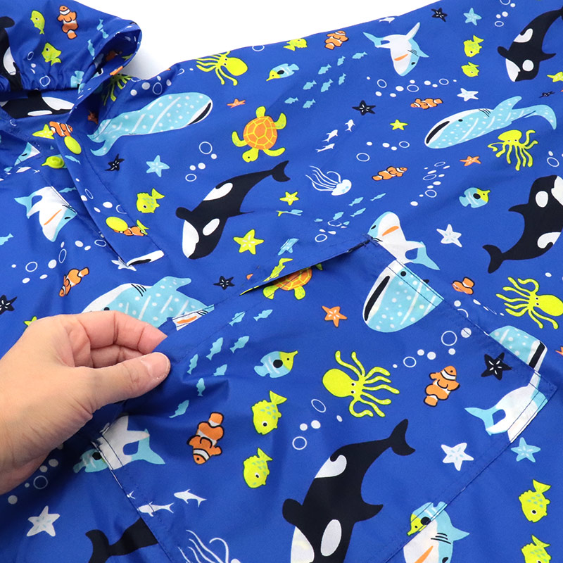 レインポンチョ レインコート キッズ 男の子 女の子