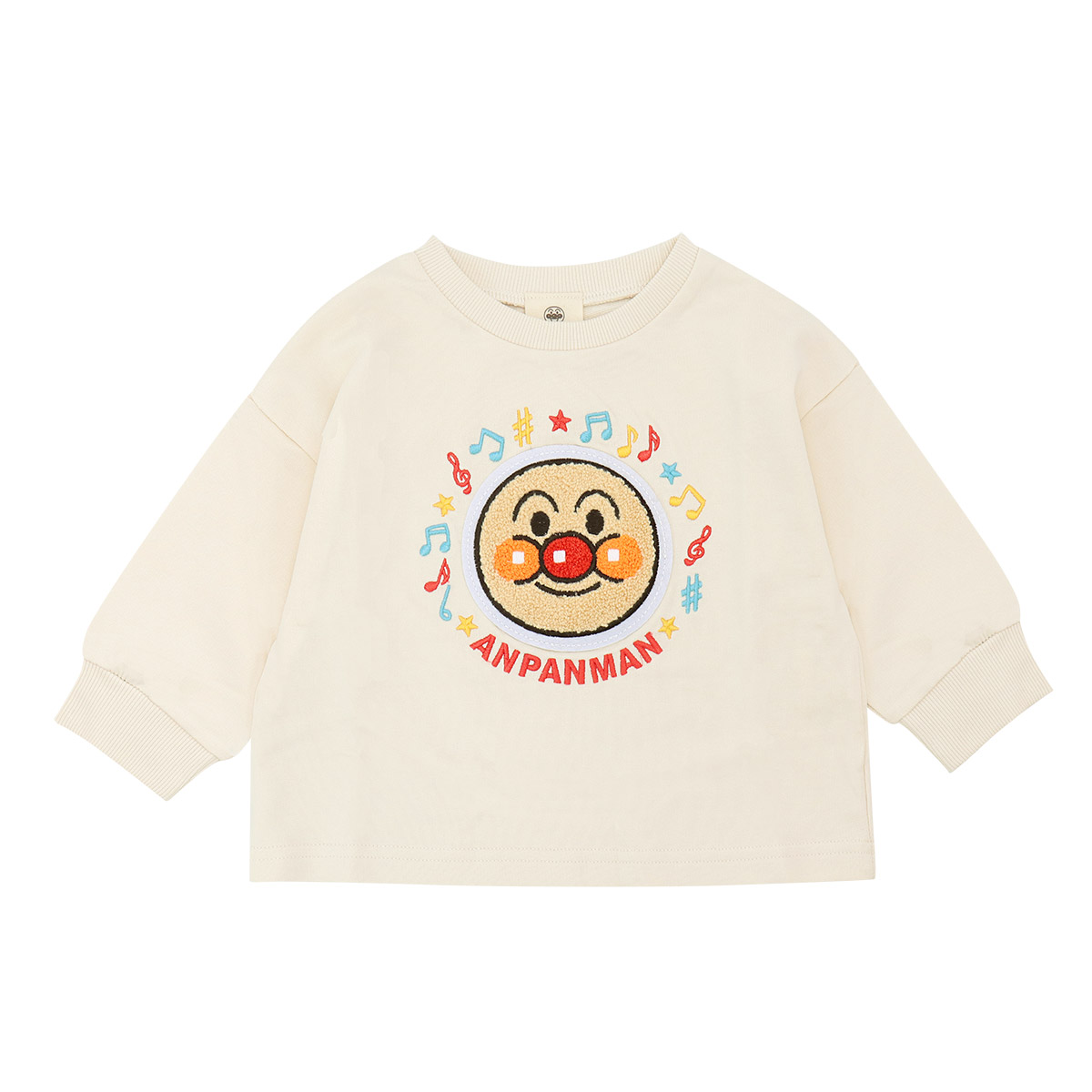 アンパンマン だだんだん 長袖 トレーナー サガラ刺繍 80 90 95 100