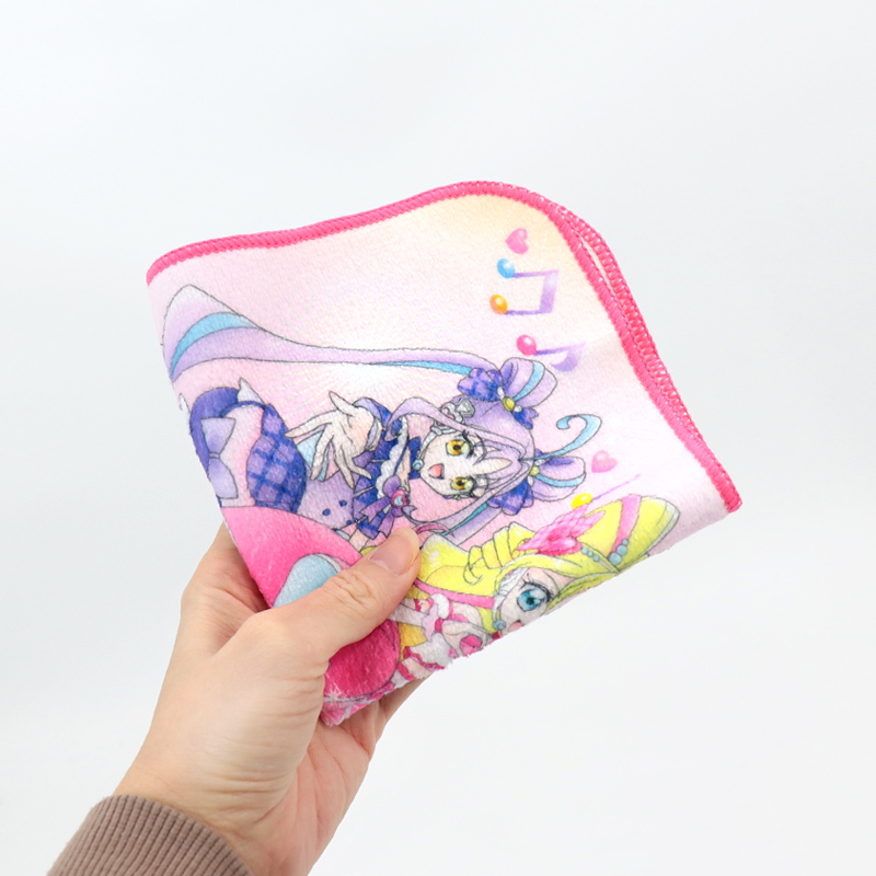 ハンドタオルキミとアイドルプリキュアプリキュアオールスターズ