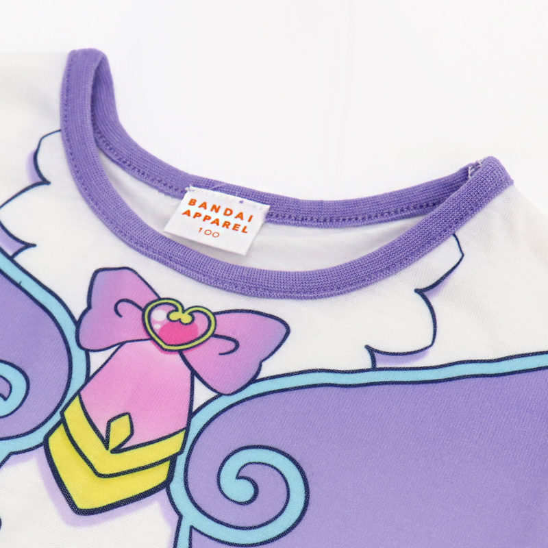 BANDAI（バンダイ） 名探偵プリキュア 半袖 ワンピース Tシャツ タイプ