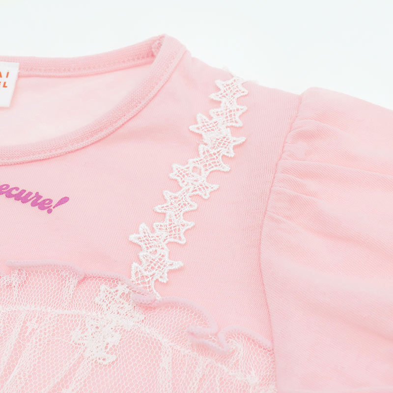 BANDAI（バンダイ） 名探偵プリキュア 半袖 ワンピース Tシャツ