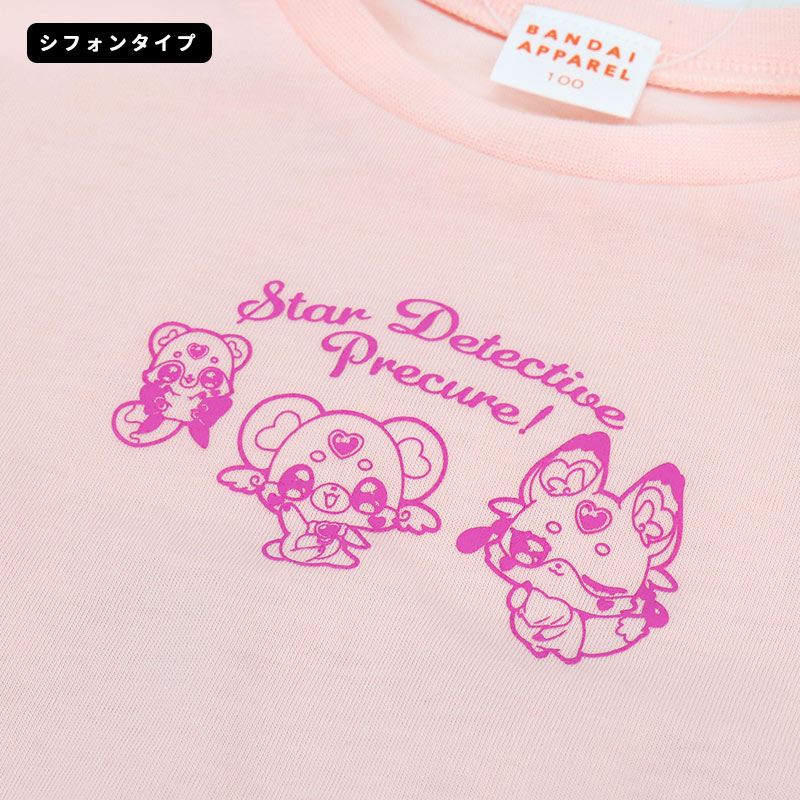 名探偵プリキュア 半袖 Tシャツ 100 11...の詳細画像4