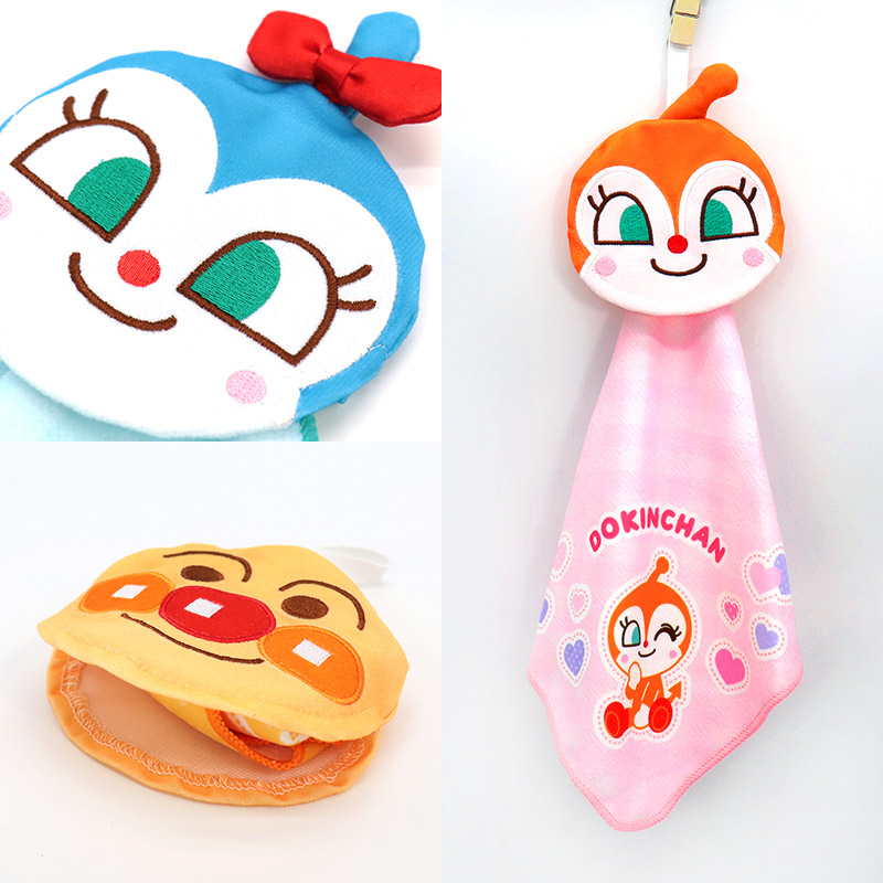 アンパンマン ループ付きタオル ループタオル ばいきんまん