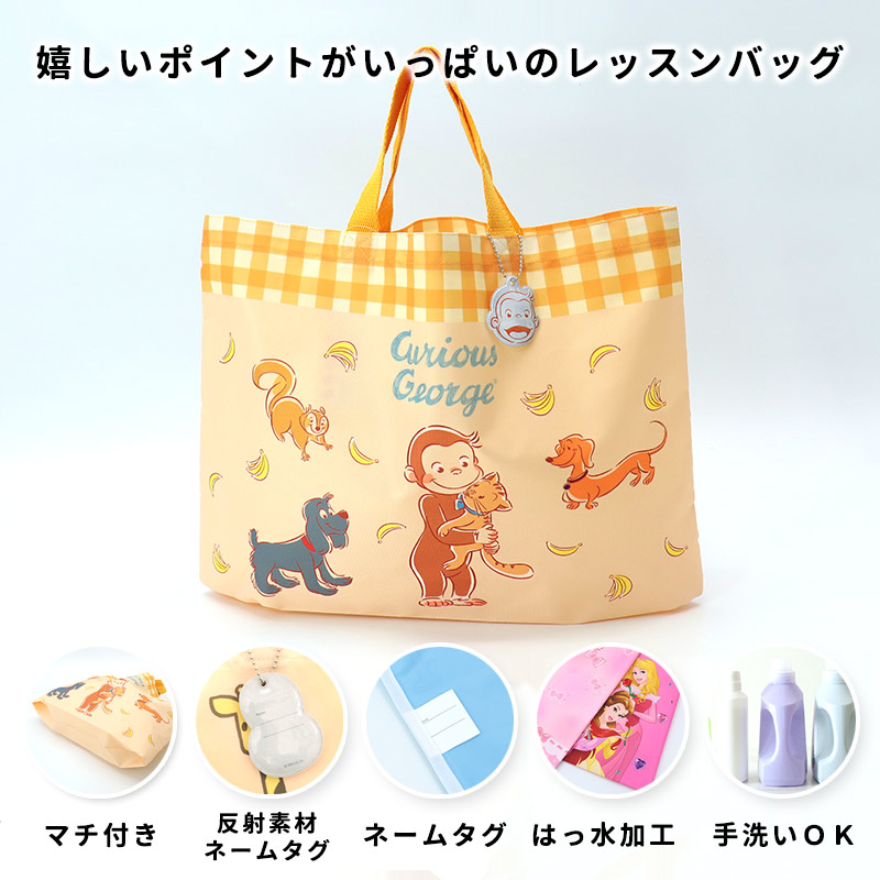Disney レッスンバッグ キャラクター 男の子 女の子 カーズ