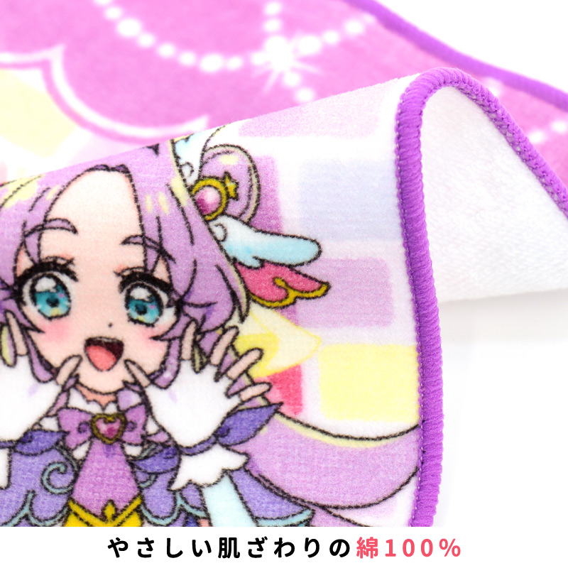 名探偵プリキュア ミニタオル タオルハンカチ ...の詳細画像2