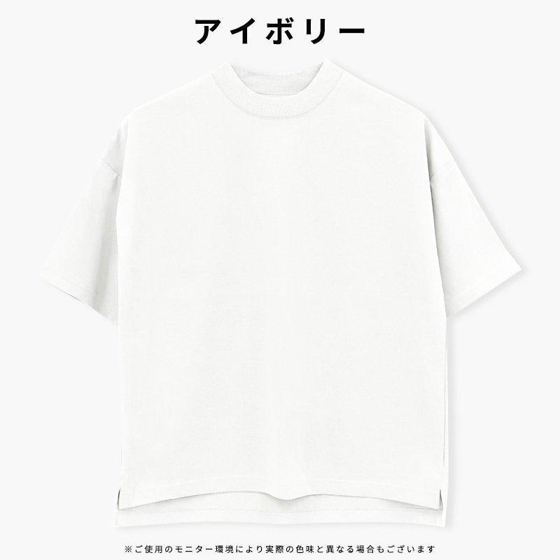アイボリー コットン 半袖 Tシャツ 汗染み防止 汗じみ防止 半袖 Tシャツ カットソー レディース
