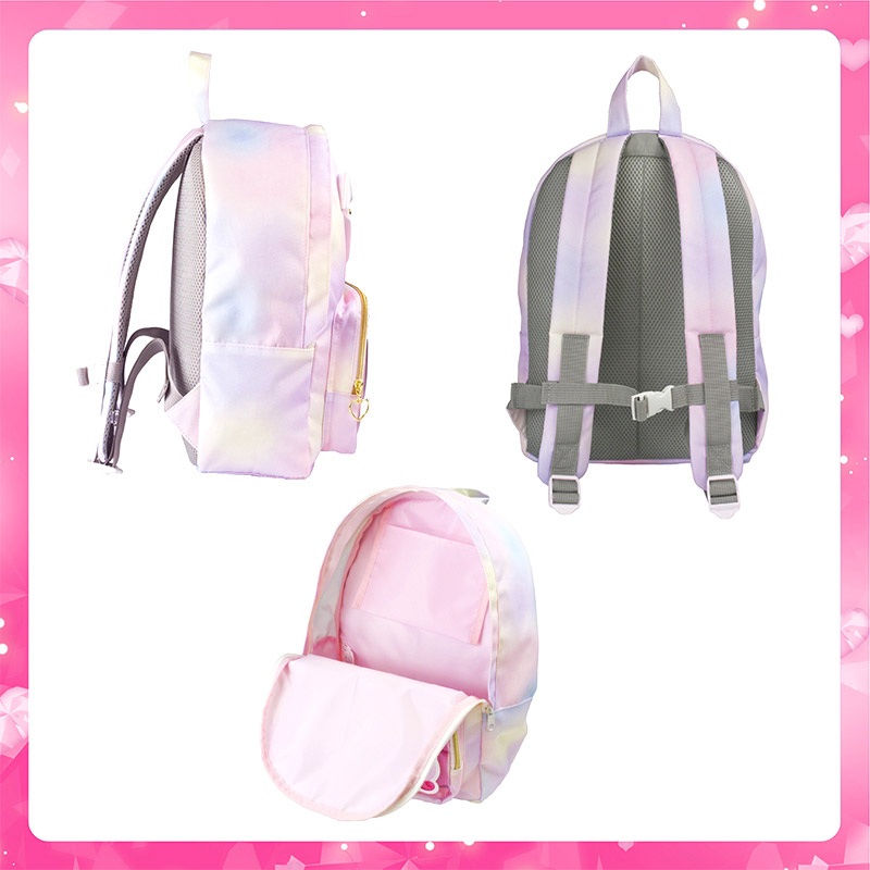 ティニピン ハチュピン リュック ピンク 12L 撥水 女の子 キラキラ