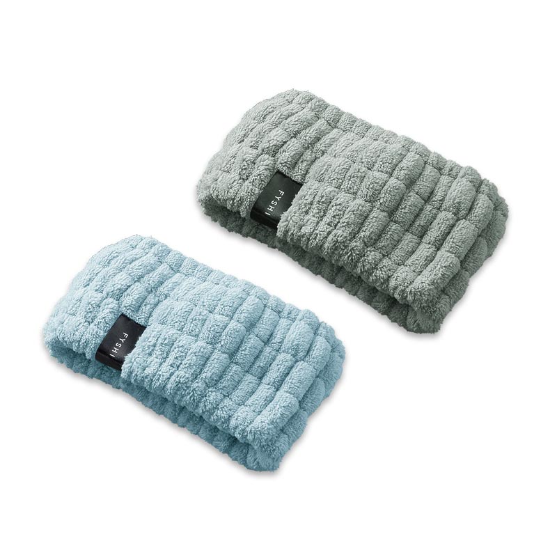 ヘアバンド 洗顔 ヘアターバン レディース メンズ 2枚セット 2枚組