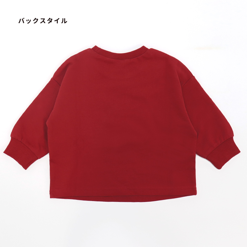 アンパンマン 服 スウェットシャツ 男の子 女の子 80 90 95 100 綿100