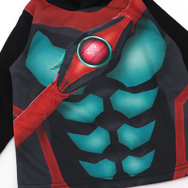 仮面ライダーゼッツ 変身 パーカー なりきり キッズ 100 110 120 130