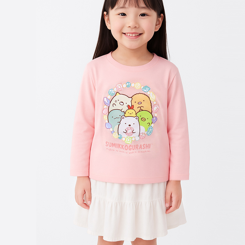 すみっコぐらし 長袖 Tシャツ 女の子 110 120 130 キッズ 子供 服