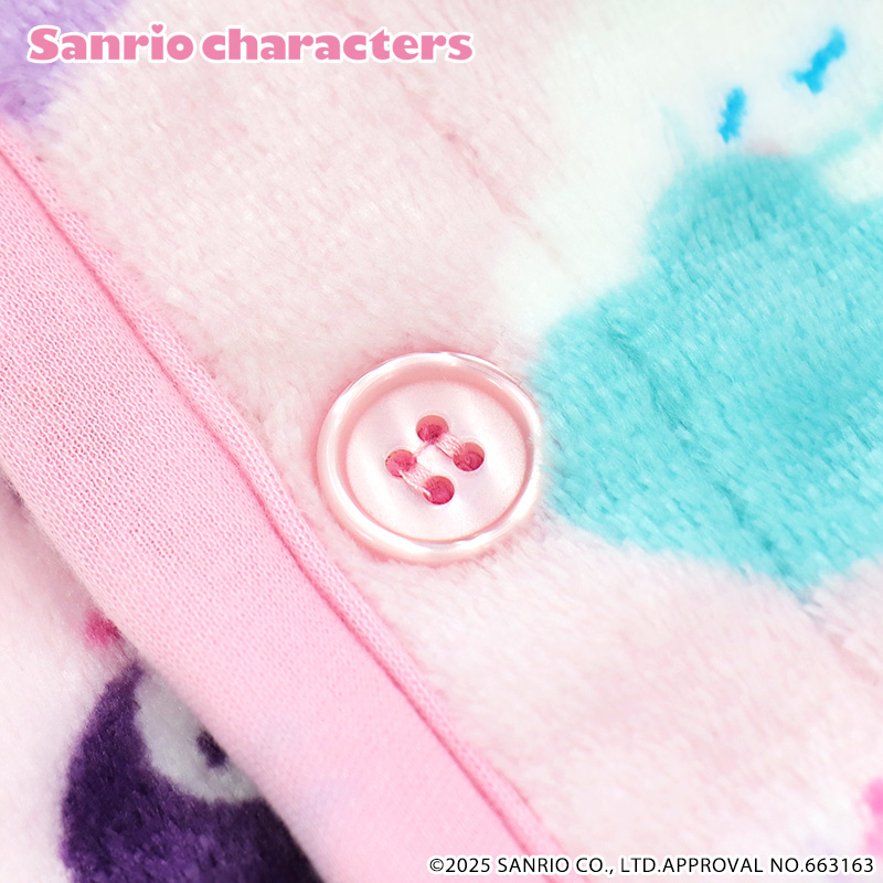 マイメロクロミシナモンサンリオスリーパーフリースベスト110130150女の子かわいい