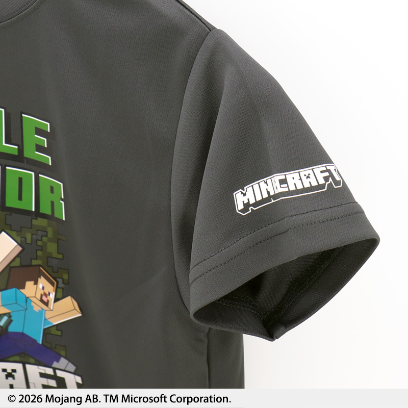 マインクラフト 半袖 tシャツ ハニカム メッシュ 120 130 140 150 