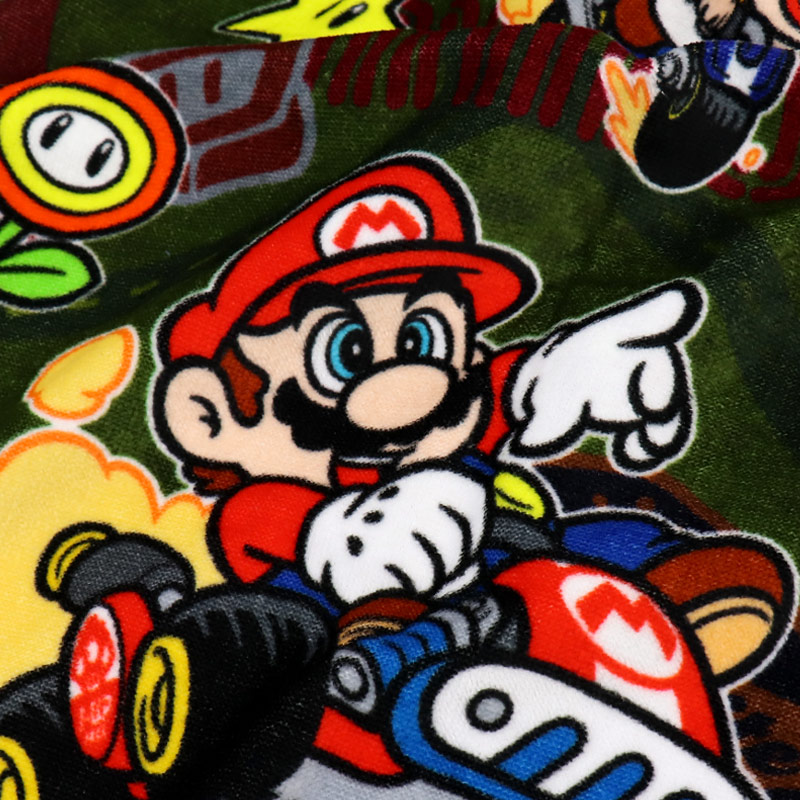 マリオカート ラップタオル 60cm 巻きタオル マキタオル キッズ マリオ