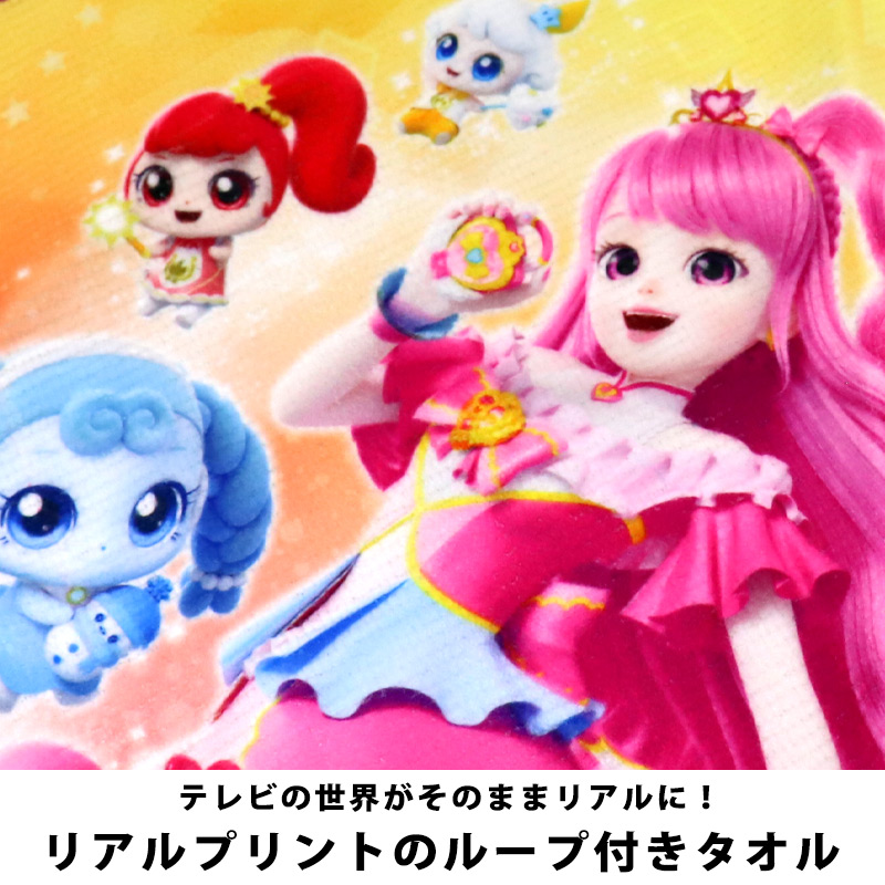ループタオル 3枚セット シークレット キャッチ！ティニピン 27cm 抗菌