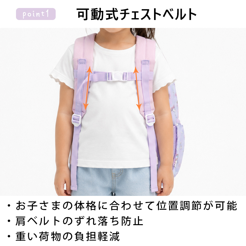 リュック 11L キッズ キャラクター マイメ...の詳細画像1