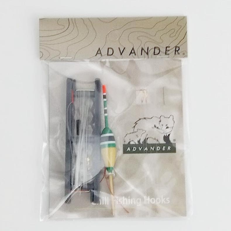 釣り具 仕掛け 糸 釣り糸 ADVENDER CHILL TRAP 釣り糸セット ハリ ウキ
