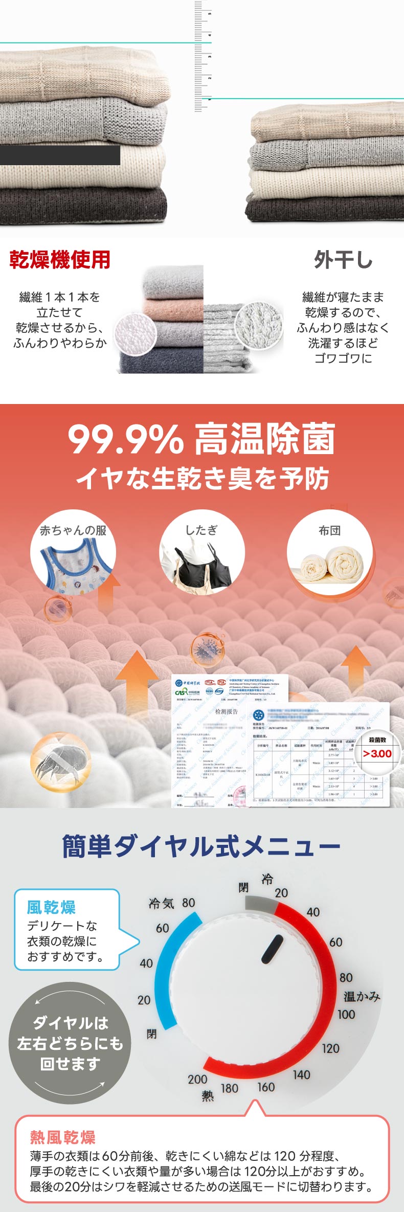 楽天市場】電気衣類乾燥機 小型衣類乾燥機 衣類乾燥機 乾燥機