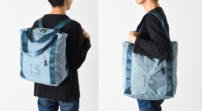 MIS 2way バックパック　　　　　　新品未使用　ビジネスにも！ MILESTO（ミレスト） ポケッタブル 2WAY バックパック 15L バッグ