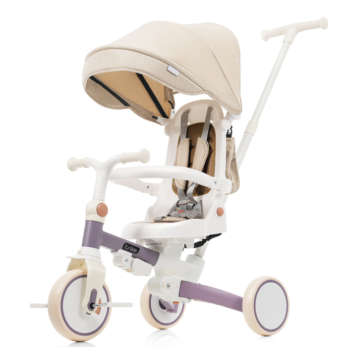 子供用三輪車 折りたたみ式 7in1 手押し 1歳〜6歳対応 ランニング