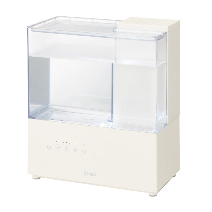 QUADS（クワッズ） 加湿器 おしゃれ スチーム加湿器 エルモイスト