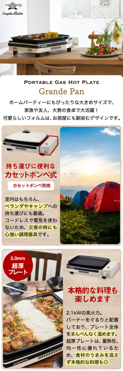 アラジン（Aladdin） センゴクアラジン ポータブル ガス ホット