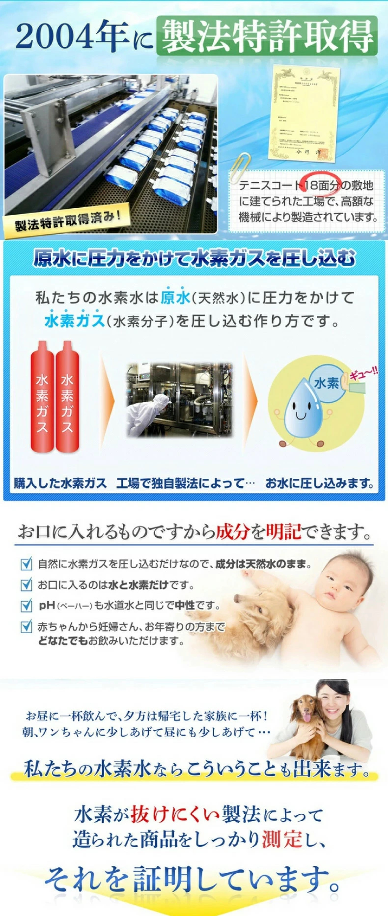 ナノ水素水 スパシア 550ml × 30本【工場直送】天然水 水素を逃がさ