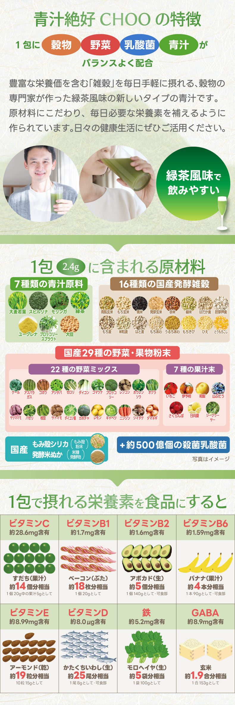 お米の専門家が作った体に嬉しい青汁ドリンク