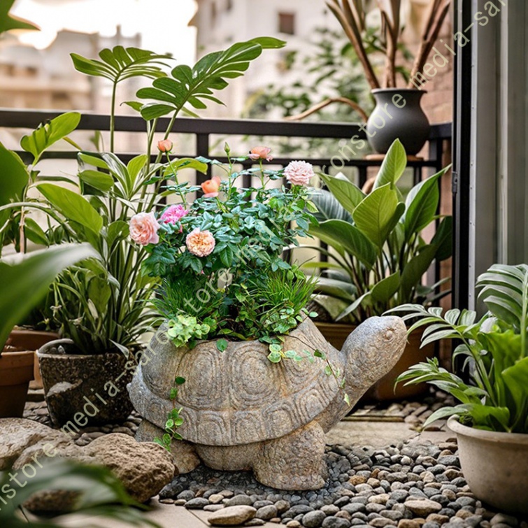 置物 ガーデニング オーナメント 動物 かわいい ガーデン 庭