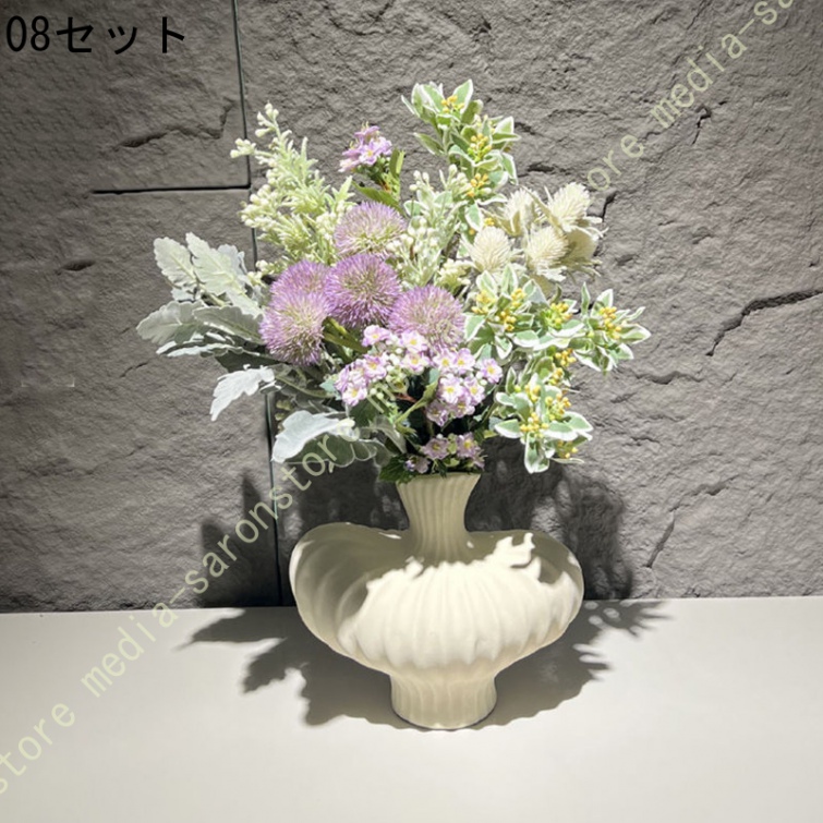 高級造花 インテリア フラワーアレンジメント　アートフラワー　花瓶 造花 フラワーアレンジメント 卓上 新中式 侘寂 和モダン 置物 玄関