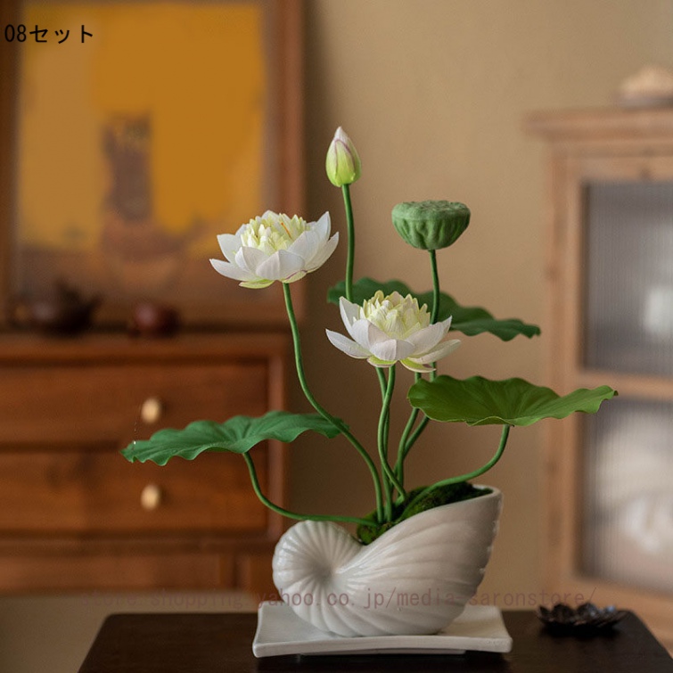 蓮 造花（花束、アレンジメント）｜造花、アートフラワー | 花