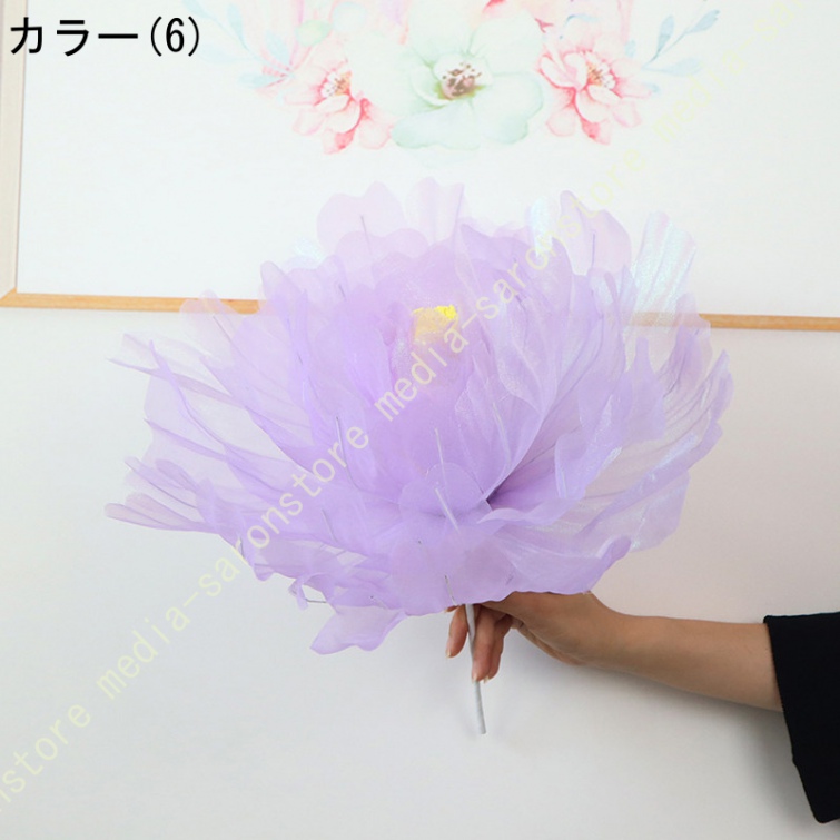 立体大輪 造花 虞美人 光沢EVA素材 フェイクフラワー 本物そっくり インテリア 商業施設 店舗 ショーウィンドー ディスプレイ イベント ウェディング 巨大な花