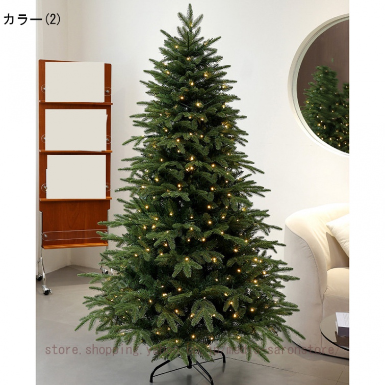 針葉樹 大型 ヌードツリー オーナメントなし 高濃密度 クリスマス飾り