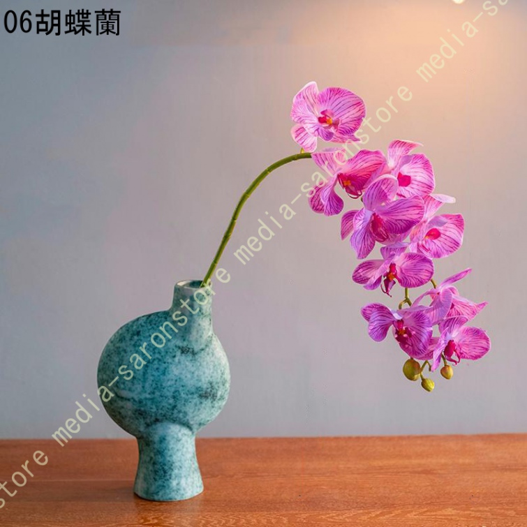 胡蝶蘭 造花 生け花 禅意 侘び寂風 フラワーアレンジメント 復古