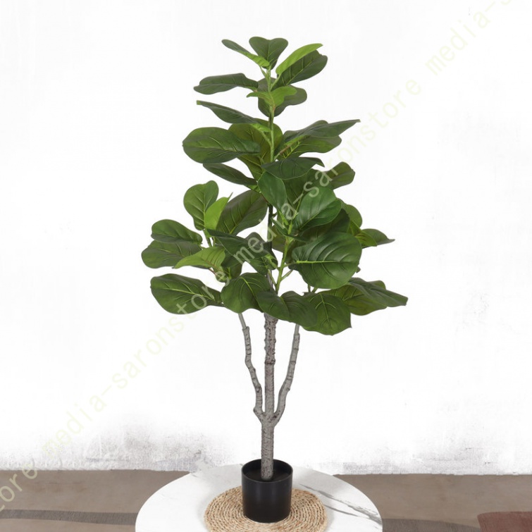 ガジュマルの木 和風 フェイクグリーン 大型 観葉植物 フェイク リアル 花粉/虫の心配なし お手入れ不要 消臭 抗菌 大判 室内用 おしゃれ インテリア_1