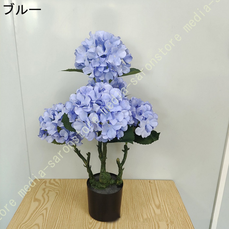 光触媒 人工観葉植物 紫陽花とデルフィニウム 紫陽花（人工観葉、フェイクグリーン） | 花、ガーデニング の商品一覧