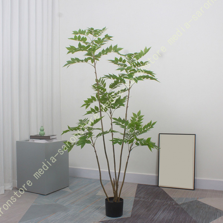 フェイクグリーン　観葉植物　直接お渡しも可！ 人工観葉植物 フェイクグリーン 竹 バンブー 造花 観葉樹 お手入れ不要