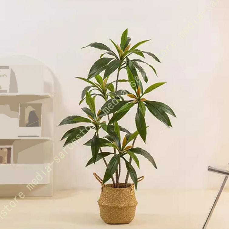 リアルフェイクグリーン ドラセナ 幸福の木 大型 シンプル 北欧風 人工観葉植物 人工観葉樹 大型 大きい 本物そっくり シミュレーションツリー 贈り物_1