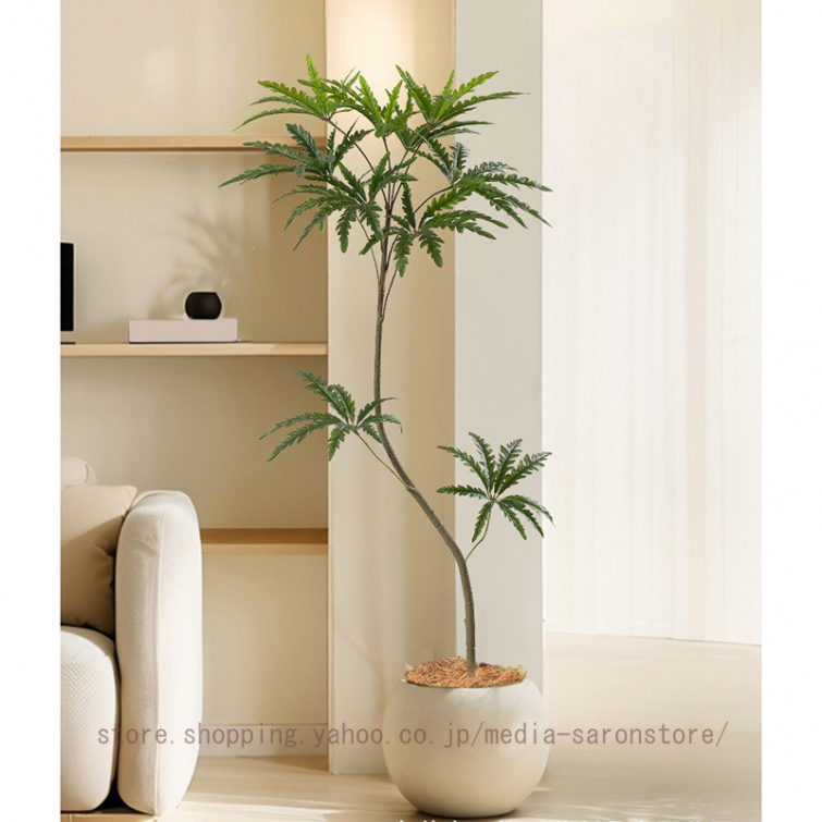シェフレラ 大型 人工観葉植物 人工ツリー 緑 フェイクグリーン ギフト