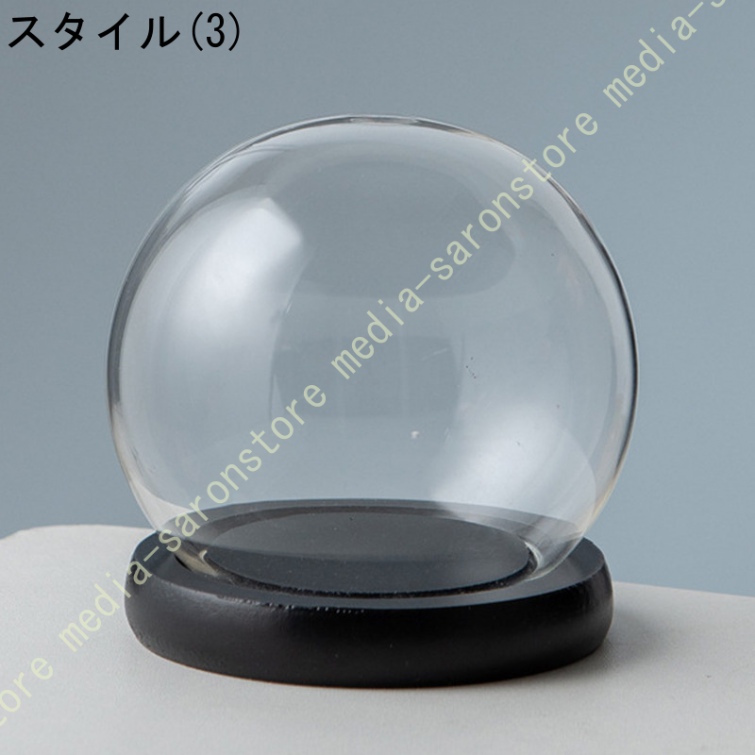 円柱 透明ガラスドーム 大きい 防塵 軽量 工芸品 収集フィギュア 収納