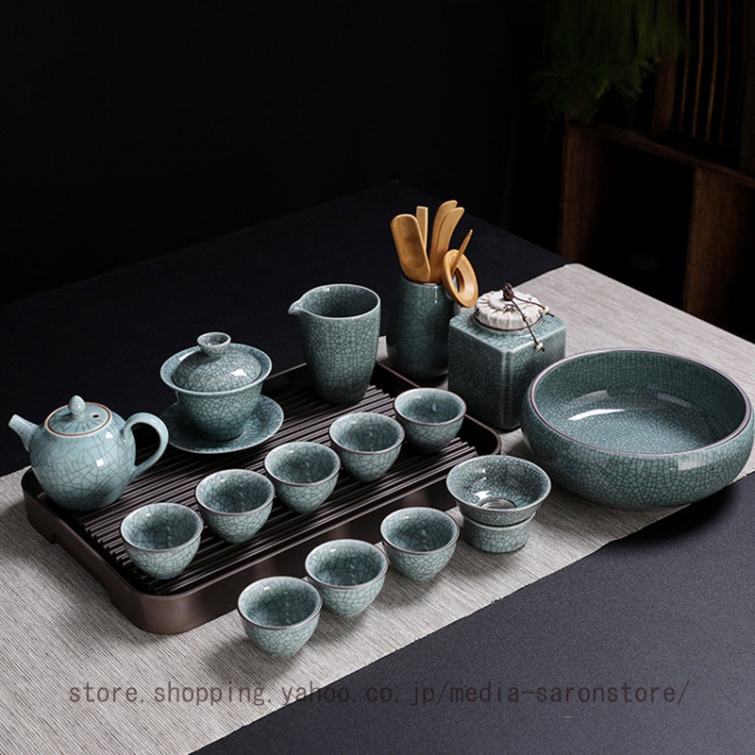 中国茶器セット 急須、器6個、盆付き お値下げ！ 中国茶器セットのおすすめ