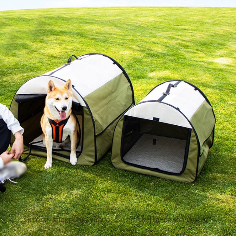 犬用 ソフトクレート ペット用クレート 防災 コンパクト メッシュ 犬