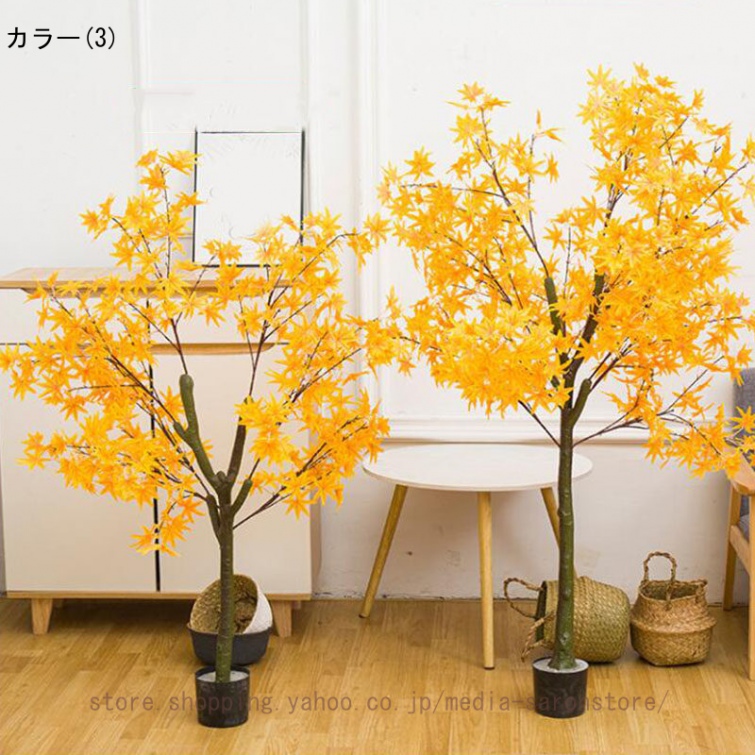 フェイクグリーン 人工 室内 リビング オフィス 一人暮らし 緑 インテリア インテリアグリーン 観葉植物 フェイク グリーン 植物 大型 人工観葉 植物造花_3